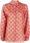Alberto Biani Zijden blouse Roze - Thumbnail 1