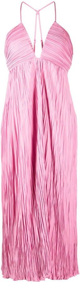 A.L.C. Geplooide jurk Roze