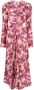 A.L.C. Jurk met bloemenprint Roze - Thumbnail 1