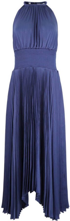 A.L.C. Geplooide jurk Blauw