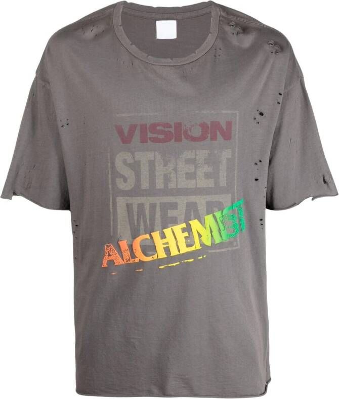 Alchemist T-shirt met logoprint Zwart