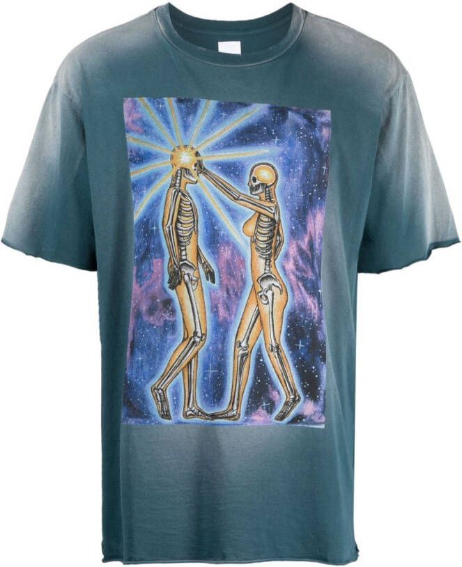 Alchemist T-shirt met print Blauw