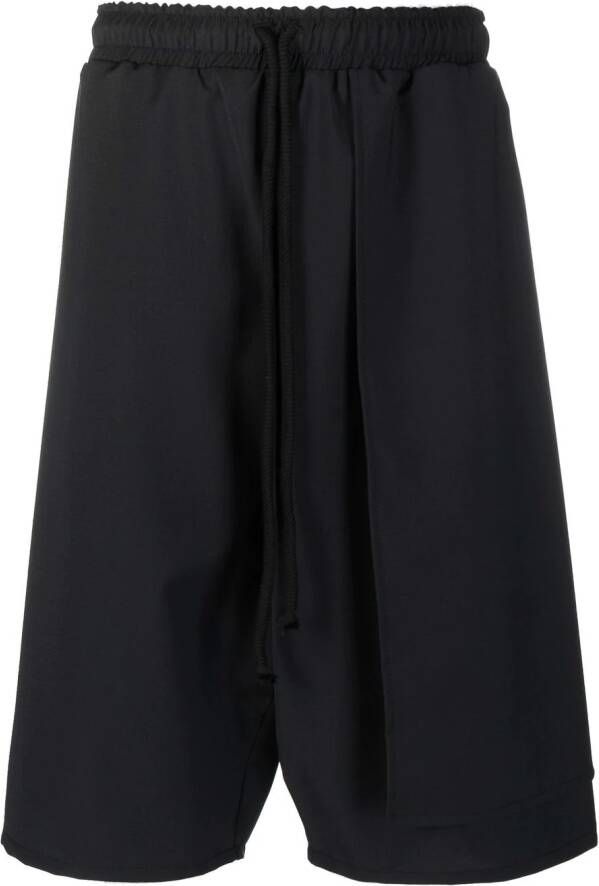 Alchemy Shorts met verlaagd kruis Zwart
