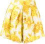 ALEMAIS Linnen shorts Geel - Thumbnail 1