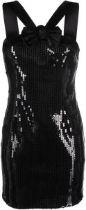 Alessandra Rich Mini-jurk met pailletten Zwart