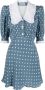 Alessandra Rich Mini-jurk met stippen Blauw - Thumbnail 1