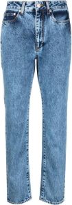 Alessandra Rich Slim-fit jeans Blauw
