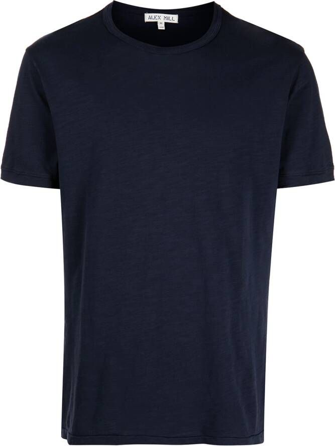 Alex Mill T-shirt met ronde hals Blauw