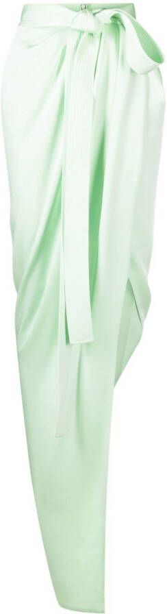 Alex Perry Asymmetrische rok Groen