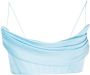 Alex Perry Cropped korset Blauw - Thumbnail 1