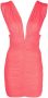 Alex Perry Midi-jurk met ruches Roze - Thumbnail 1