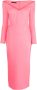 Alex Perry Off-shoulder jurk Roze - Thumbnail 1