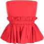 Alex Perry Strapless bustier Rood - Thumbnail 1