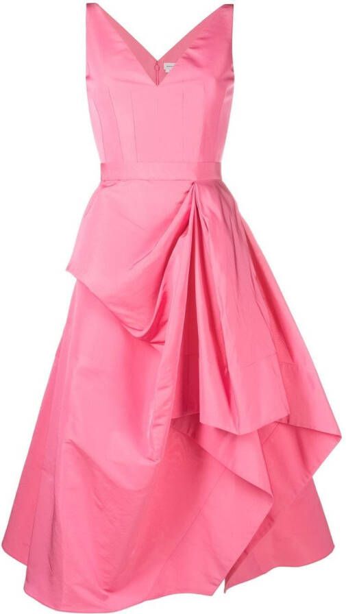 Alexander McQueen Asymmetrische mini-jurk Roze
