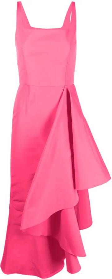 Alexander McQueen Asymmetrische jurk Roze