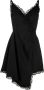 Alexander McQueen Asymmetrische mini-jurk Zwart - Thumbnail 1