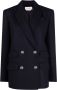 Alexander McQueen Blazer met dubbele rij knopen Blauw - Thumbnail 1