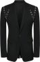 Alexander McQueen Blazer met ringlets Zwart - Thumbnail 1