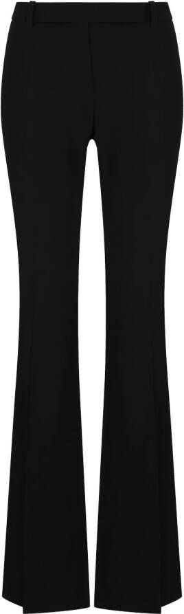 Alexander McQueen Bootcut pantalon Zwart