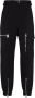 Alexander McQueen Broek met ritsdetail Zwart - Thumbnail 1