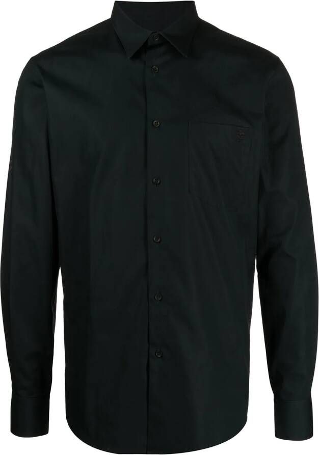 Alexander McQueen Button-down overhemd Zwart
