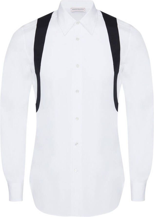 Alexander McQueen Button-up overhemd Wit