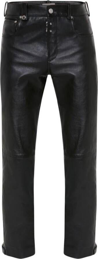 Alexander McQueen Cropped broek Zwart