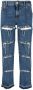 Alexander McQueen Cropped jeans Blauw - Thumbnail 1