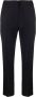 Alexander McQueen Cropped pantalon Zwart - Thumbnail 1