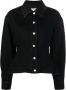 Alexander McQueen Denim peplum jack Zwart - Thumbnail 1