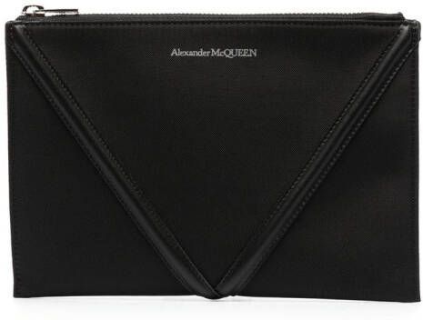 Alexander McQueen Envelop clutch Zwart