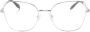 Alexander McQueen Eyewear Bril met cat-eye montuur Zilver - Thumbnail 1