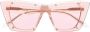 Alexander McQueen Eyewear Zonnebril met cat-eye montuur Roze - Thumbnail 1