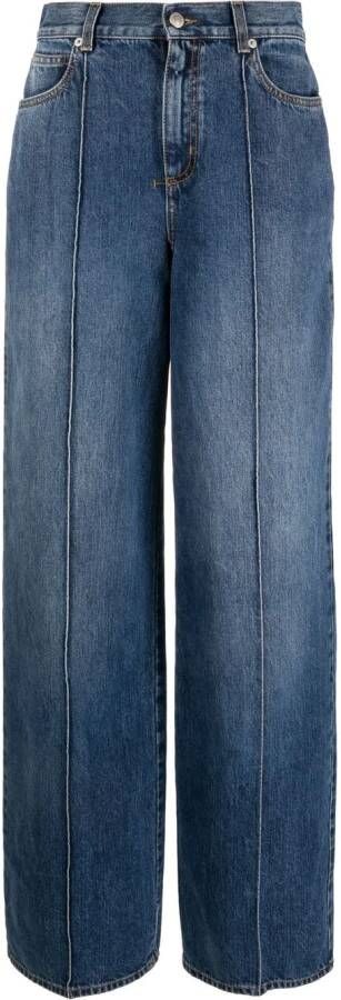 Alexander McQueen Flared jeans Blauw
