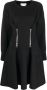 Alexander McQueen Flared jurk Zwart - Thumbnail 1