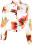 Alexander McQueen Blouse met bloemenprint Wit - Thumbnail 1