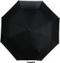 Alexander McQueen foldable skull umbrella Zwart - Thumbnail 1
