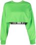 Alexander McQueen Gelaagde sweater Groen - Thumbnail 1