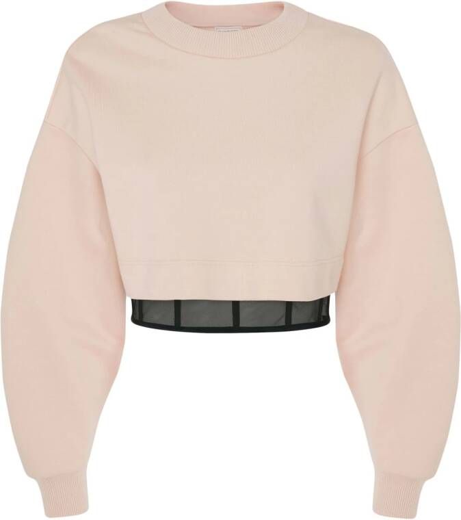 Alexander McQueen Gelaagde sweater Roze