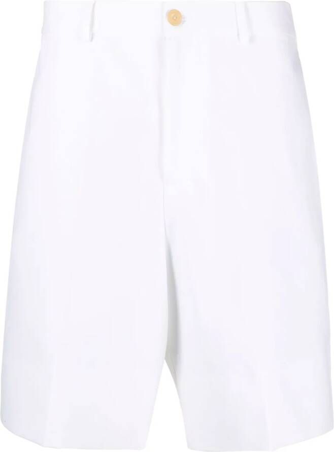 Alexander McQueen High waist shorts Wit