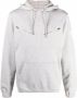Alexander McQueen Hoodie met ritsdetail Grijs - Thumbnail 1