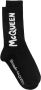 Alexander McQueen Intarsia sokken Zwart - Thumbnail 1