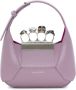 Alexander McQueen Kleine Jewelled shopper Roze - Thumbnail 1