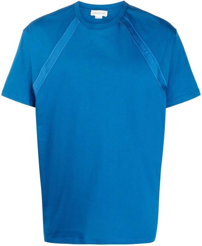 Alexander McQueen Katoenen T-shirt Blauw