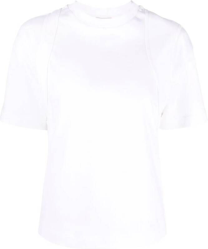 Alexander McQueen Katoenen T-shirt Wit