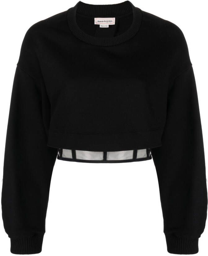 Alexander McQueen Gelaagde sweater Zwart