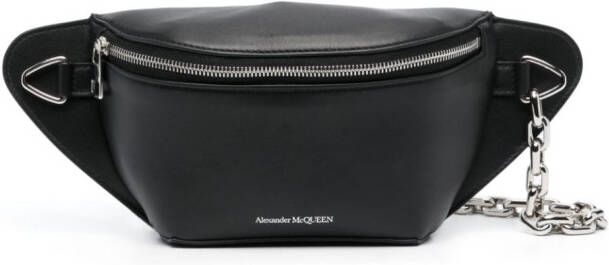 Alexander McQueen Heuptas met logoprint Zwart