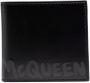 Alexander McQueen Leren portemonnee Zwart - Thumbnail 1