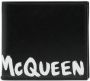 Alexander McQueen Portemonnee met logoprint Zwart - Thumbnail 1