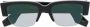 Alexander McQueen Zonnebril met logoprint Zwart - Thumbnail 1